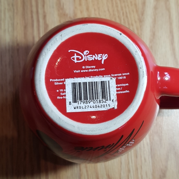 Disney Mickey & Minnie Mouse Rounded Coffee Cup Mug - Picture 4 of 4